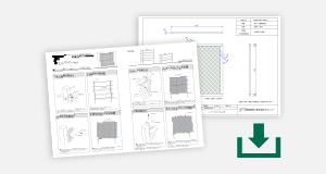 CAD図面・説明書データ ダウンロード