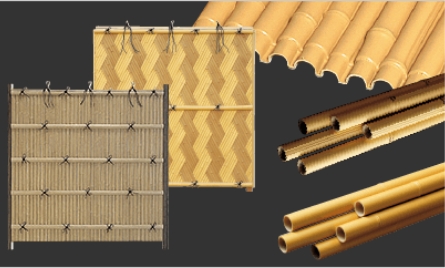 竹垣・和風フェンス エバーバンブーセット