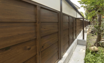 ボードフェンス エバーささら子下見塀ボード