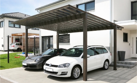 カーポート・駐車場 アートポート ワイド スノースタイル