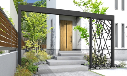 門屋根・エントランスフレーム ホームヤードルーフシステム アクセントパネル