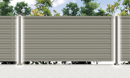 アルミ形材フェンス リニューアフリーポール