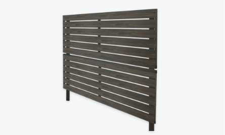 アルミ形材フェンス 多段フリーポール