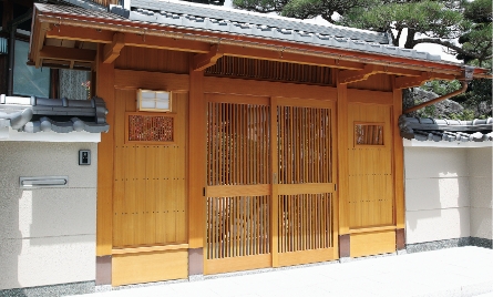 門扉・門戸 数寄屋門