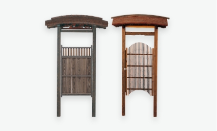 門扉・門戸 露地門