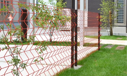 メッシュフェンス・緑化フェンス トレメッシュシングル