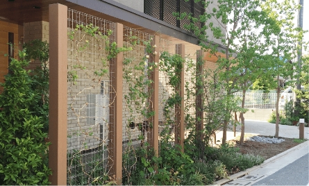 メッシュフェンス・緑化フェンス トレメッシュフェンス