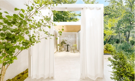 日除け・パラソル ヴィエンタカーテン