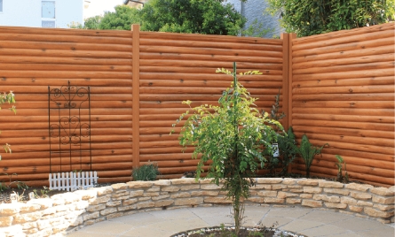 樹脂フェンス エバーこだわりログ