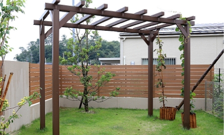 テラス・パーゴラ エバーエコウッド パーゴラ