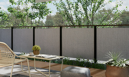 キャンバス生地フェンス テキスタイルフェンス