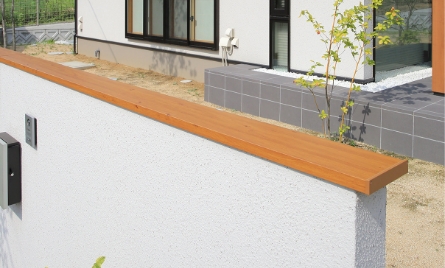 笠木・壁材 エバーアートウッド笠木