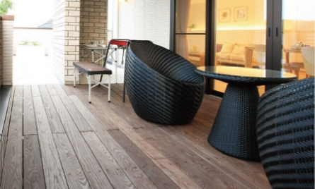 ウッドデッキ タンモクアッシュ