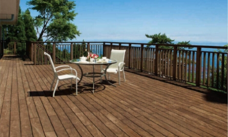 ウッドデッキ ロアウッド