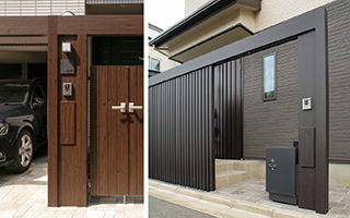 アートウッド縦型ポスト