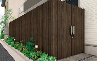 縦貼扉/大和塀扉/路地塀扉