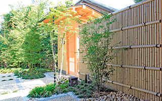 人工強化竹垣（エバーバンブーセット）