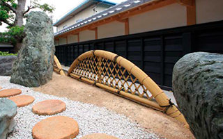 光悦寺垣・袖垣・枝折戸