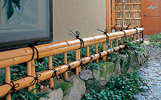 天然ユニットフェンス・新和風衝立