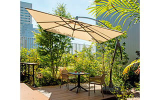 サイドポールパラソル