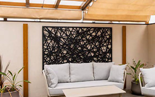 デザインパネルII・テキスタイル衝立