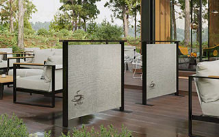 テキスタイル衝立