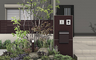 エバーアートボードユニット門袖