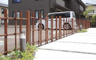 四ツ目垣・あやめ垣