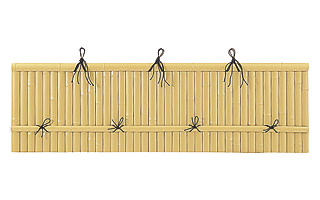 二尊院垣・パークフェンス