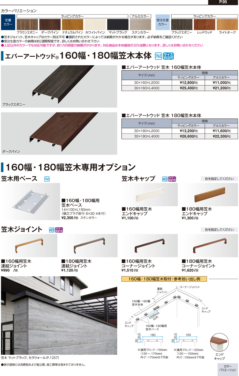 エバーアートウッド笠木