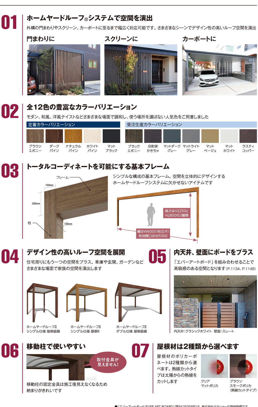 ホームヤードルーフシステム