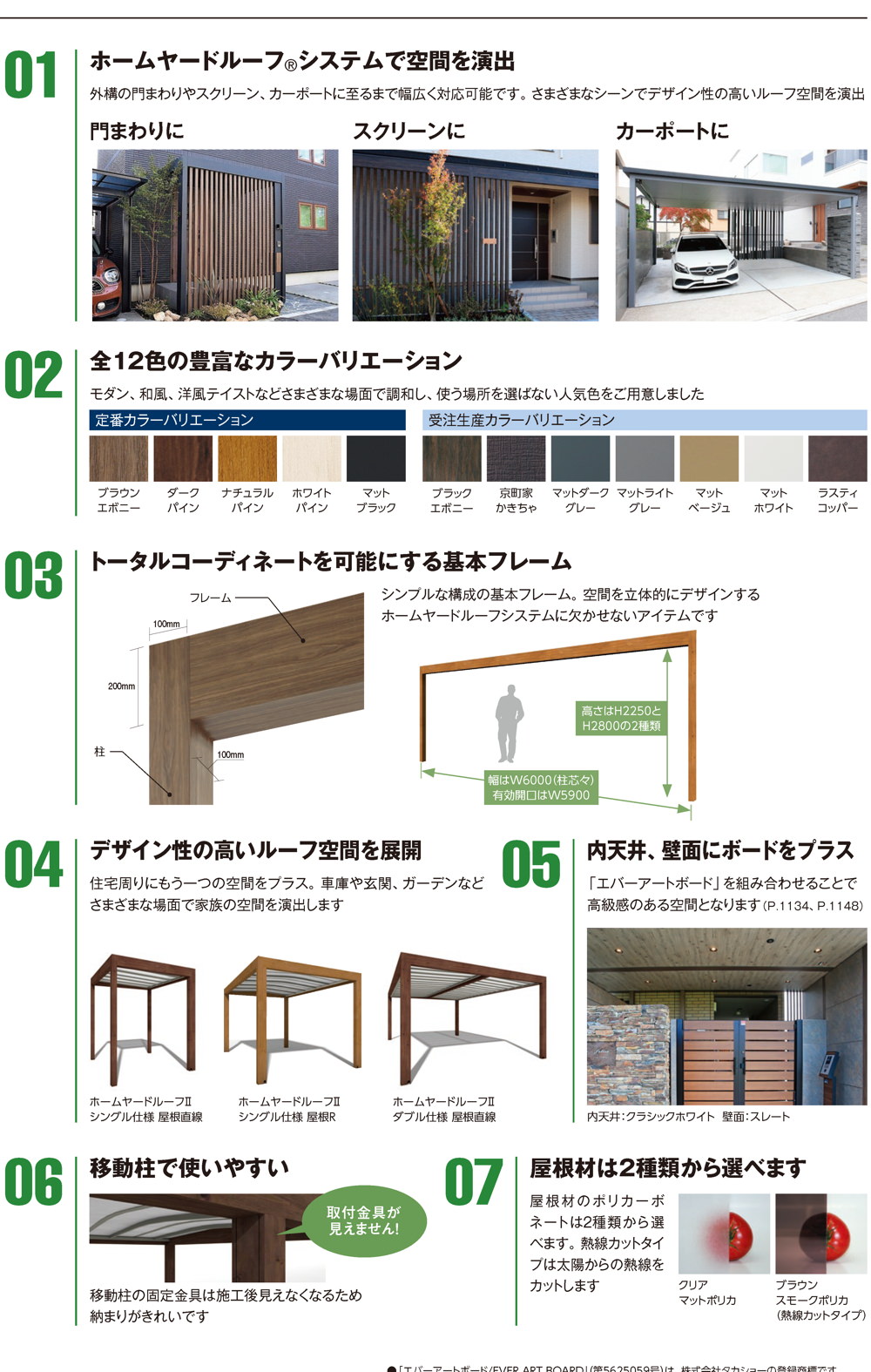 ホームヤードルーフシステム