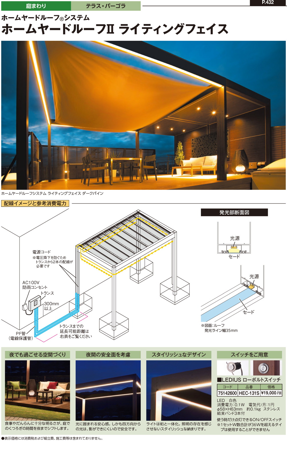 ライティングフェイス