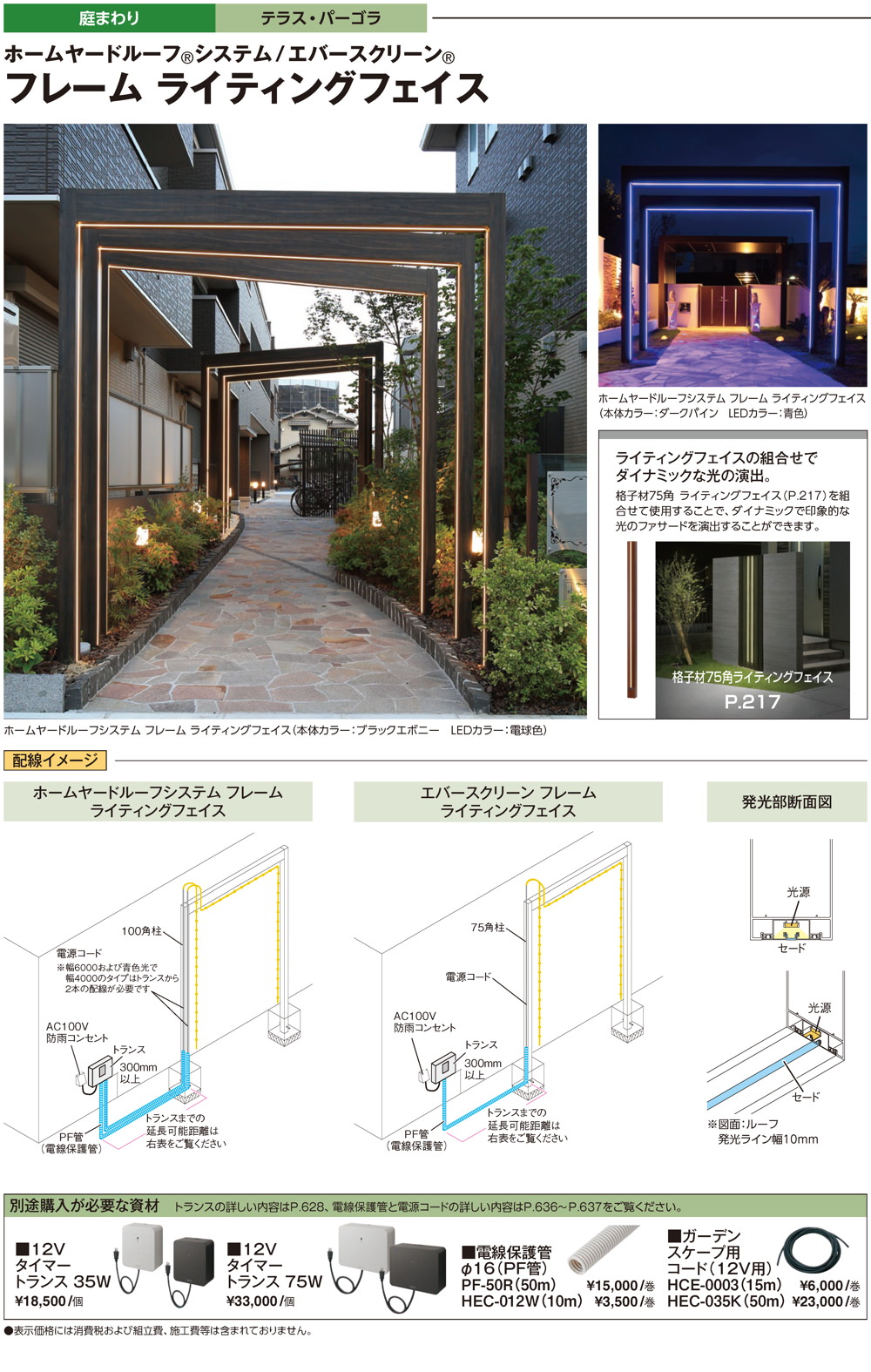 ライティングフェイス