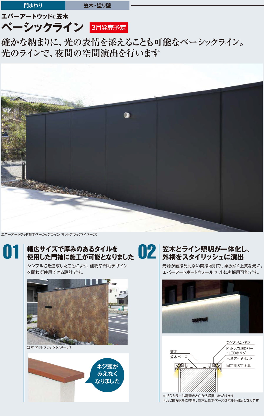 エバーアートウッド笠木